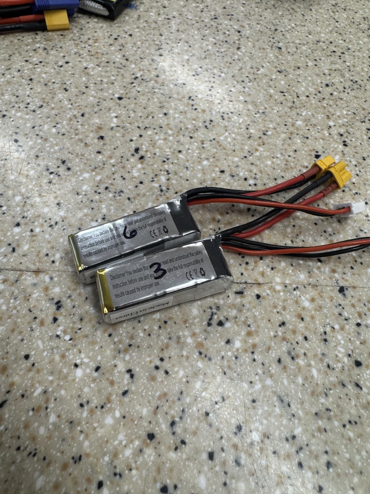 TATTU 4PCS 7.4V 300mAh 2S 45C LiPo Battery Pack with XT30 Plug for Emax Babyhawk Micro FPV Quad Racing Drone customer photo 2