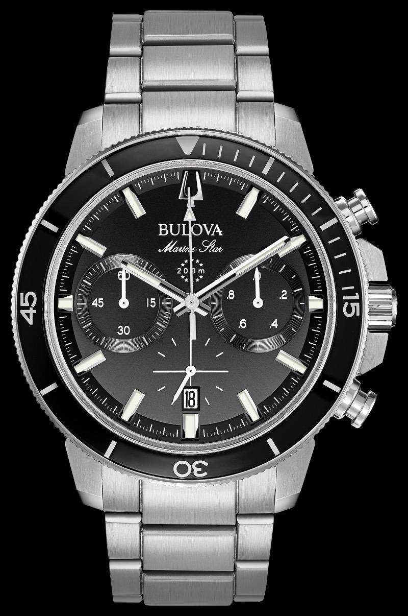 Bulova Men's Marine Star Series-C 6-Hand Chronograph Watch, 45mm customer photo 1