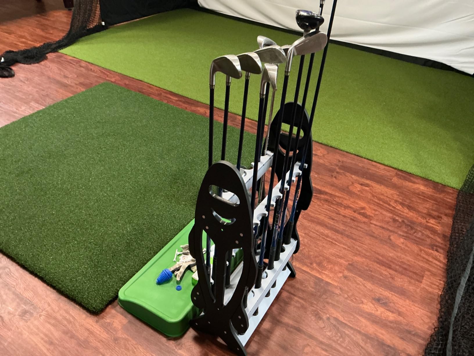 Redneck Convent Fishing Rod Holder - Fishing Gear Pole Holder for 16 Rod and Reel Combos - Vertical Fishing Rod Rack Floor Storage customer photo 2