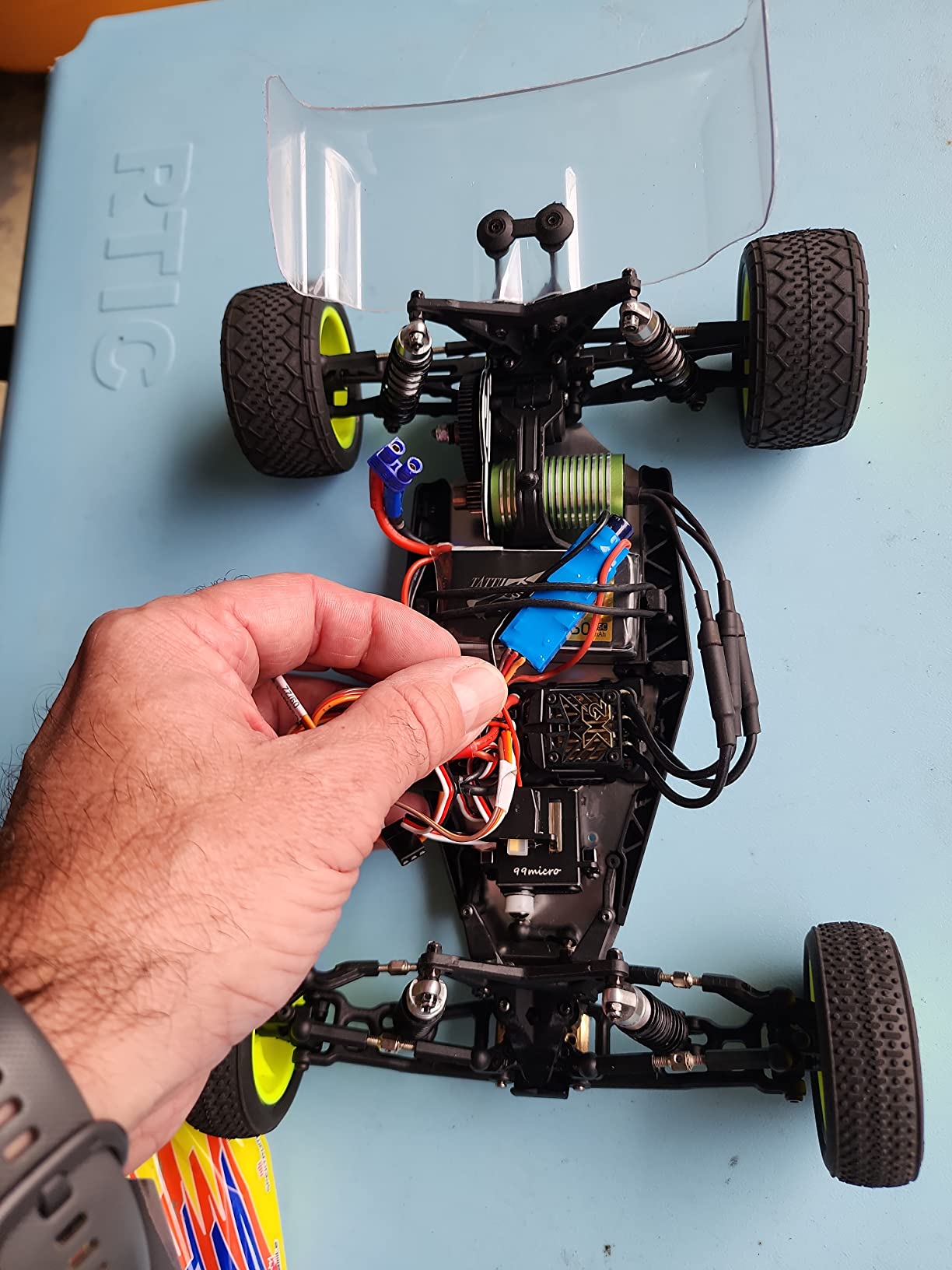 TATTU 850mAh 11.1V 45C 3S LiPo Battery Pack with XT30 Plug for Multirotor FPV 150 180 Size Quadcopter customer photo 1
