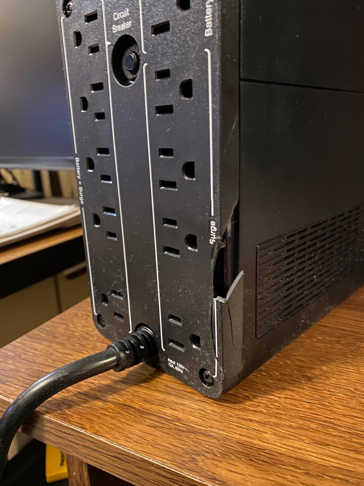 APC UPS 1350VA/810W Pure Sine Wave UPS for Computer, Electronics, BR1350MS customer photo 1