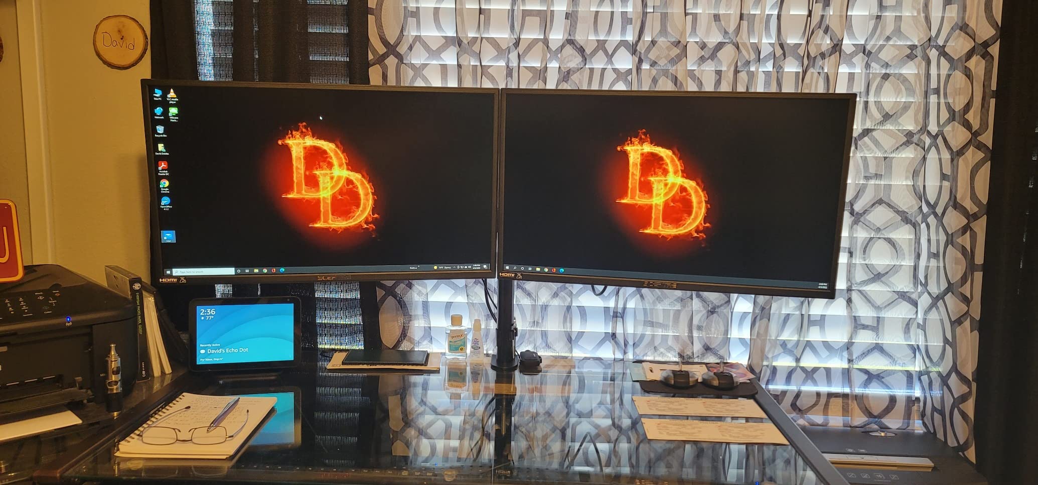 Sceptre E275W-19203R 27 inch1080P LED Monitor 99% sRGB 2X HDMI VGA Build-In Speakers, Machine Black (E275W-19203R series) customer photo 2