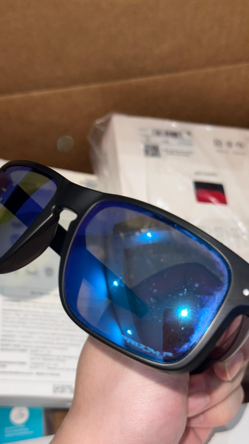 Oakley Men's Oo9102 Holbrook Polarized Square Sunglasses customer photo 1