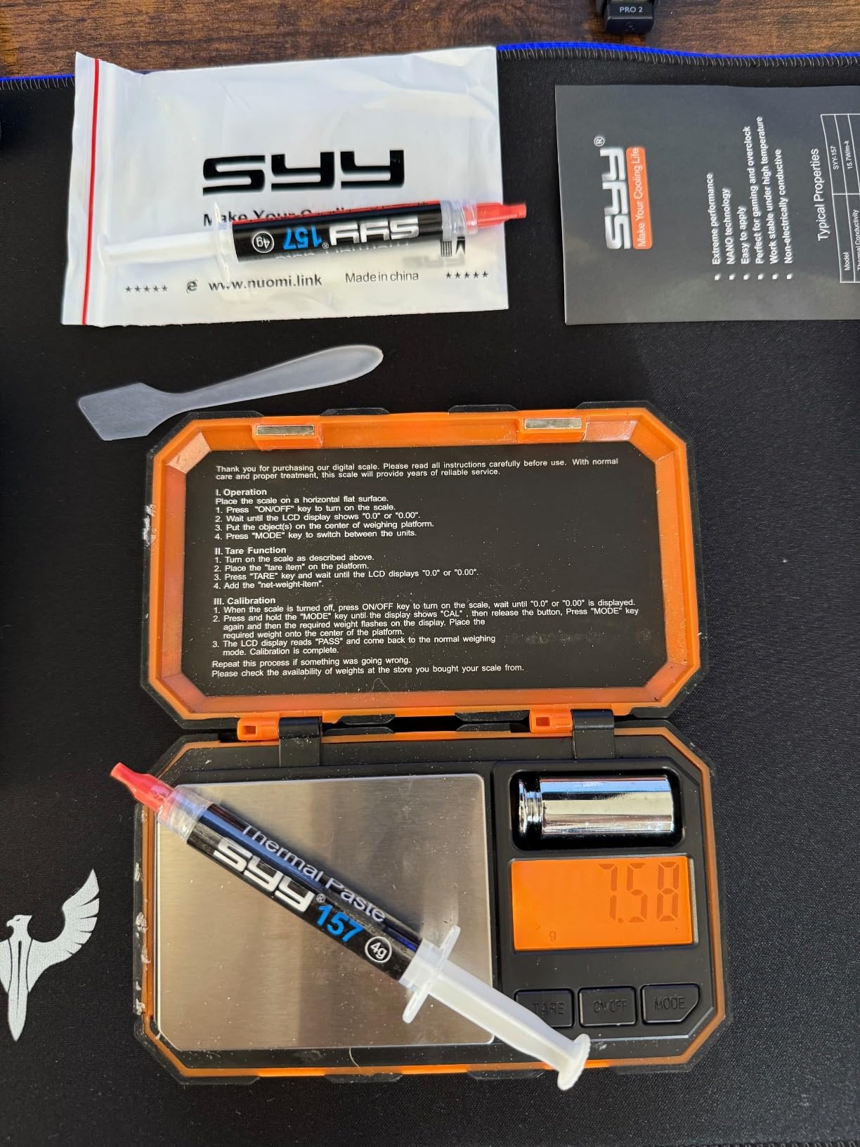 Thermal Paste, SYY 2 Grams CPU Paste Thermal customer photo 2