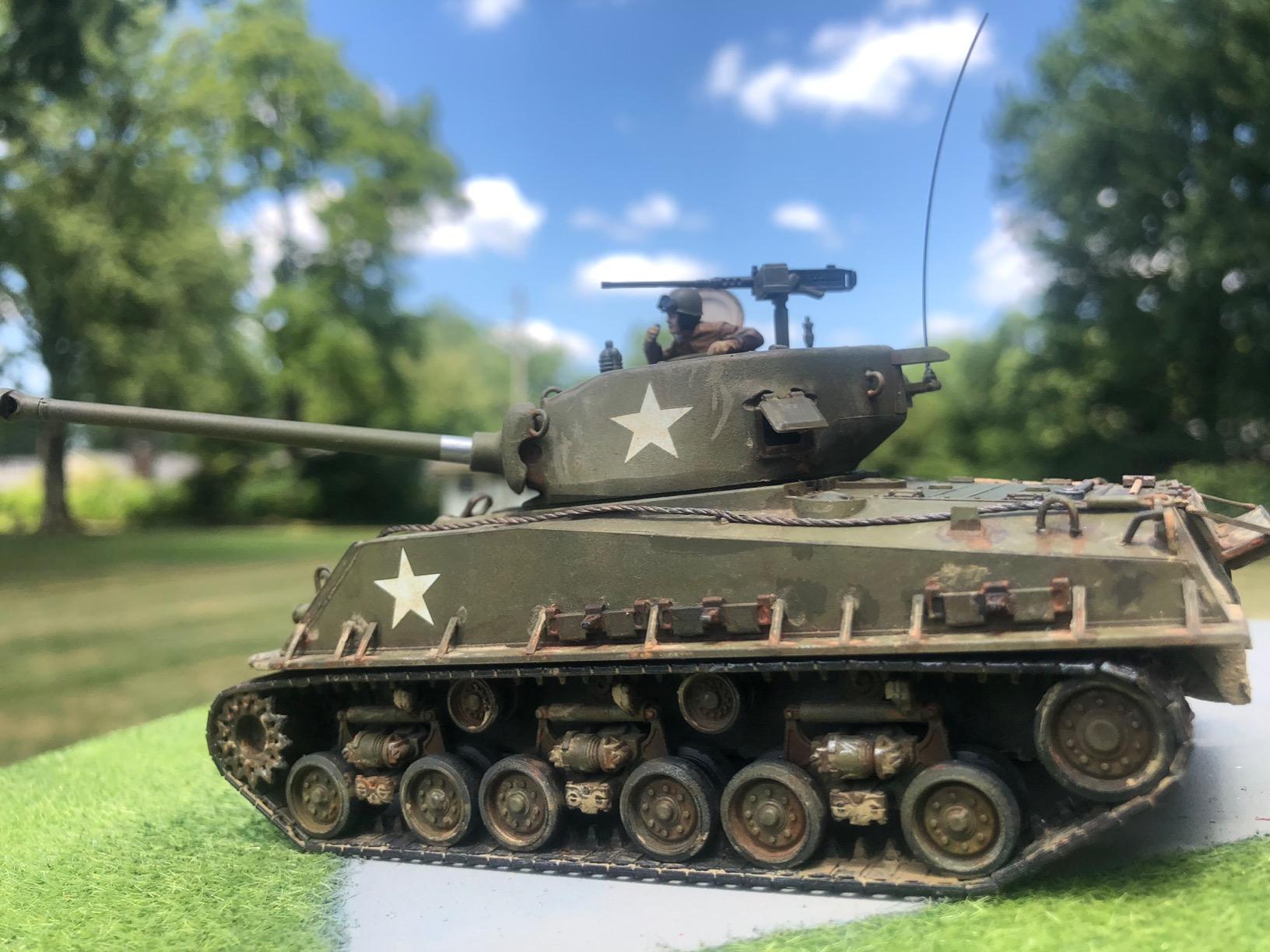 Tamiya 32595 1/48 US Medium Tank M4A3E8 Sherman Plastic Model Kit customer photo 1