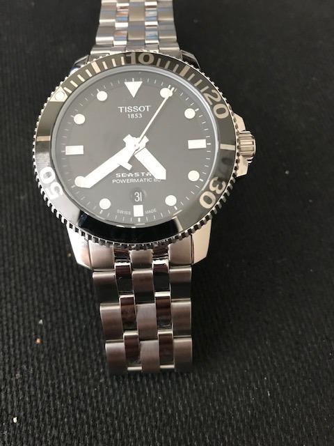 Tissot Seastar 1000, Swiss Automatic, 43mm, Black Dial, Men’s Watch customer photo 1