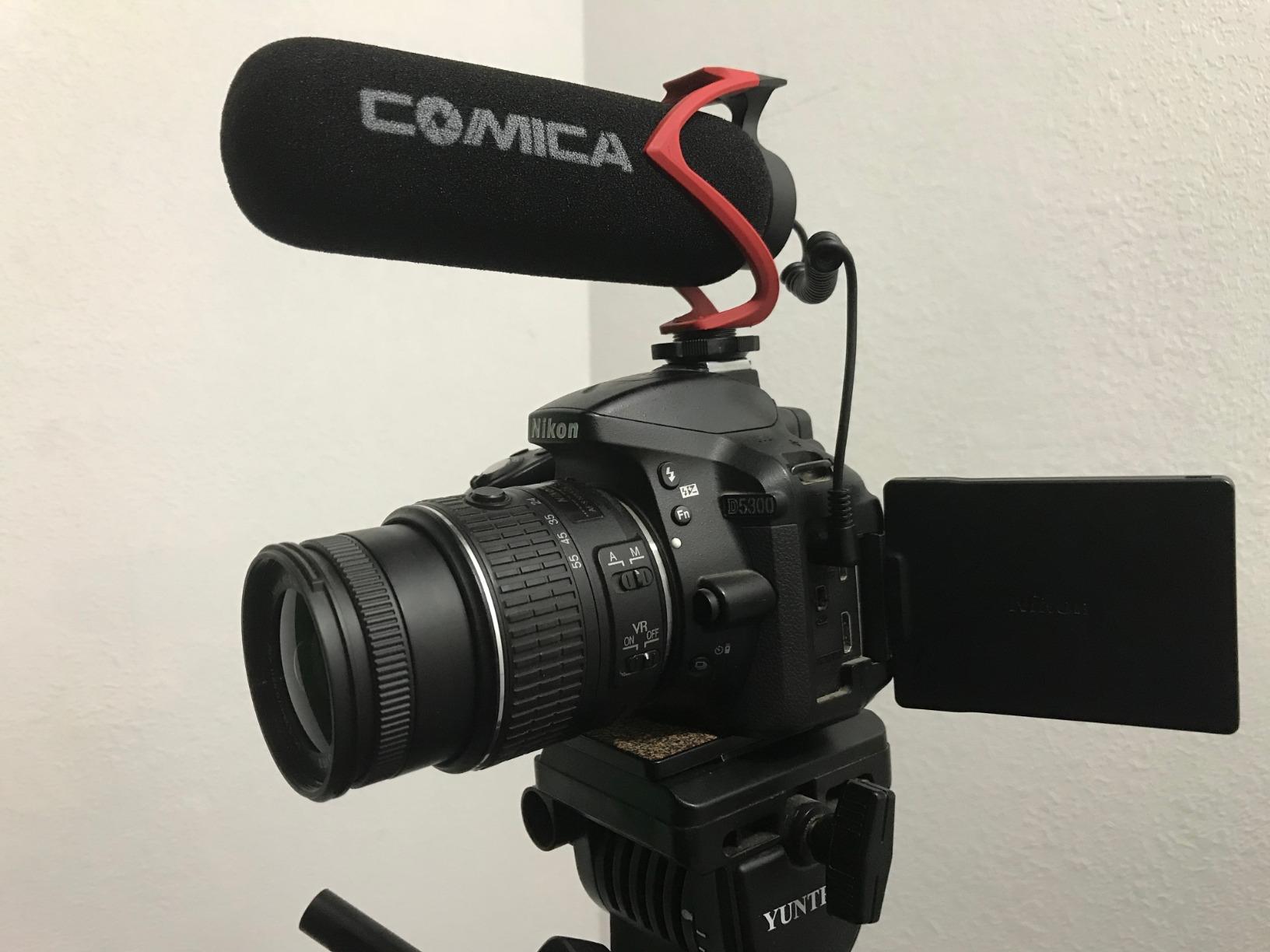 COMICA CVM-V30 LITE Video Microphone, Super-Cardioid Condenser On-Camera Shotgun Microphone for Canon Nikon Sony Panasonic DSLR Cameras customer photo 1