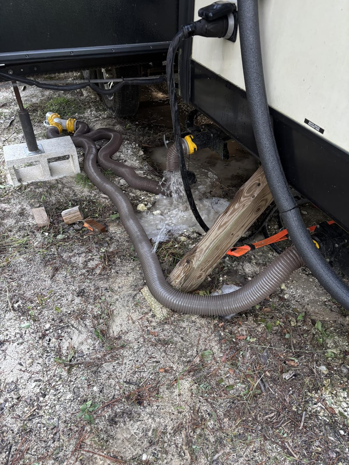 Camco Revolution 20' Sewer Hose Kit with Swivel Fittings and Wye Connector - Ready To Use Kit with Fittings, Hoses, and Storage Caps, Great For RVs with Separate Tank Valves, 39667 customer photo 2