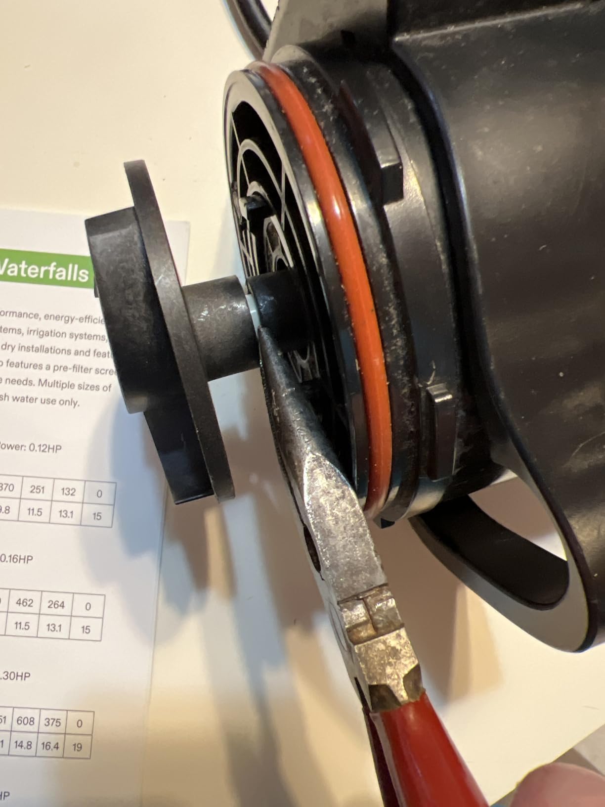 VIVOSUN 1600GPH Sub Water Pump for Pond Waterfall, Statuary, Hydroponics customer photo 2