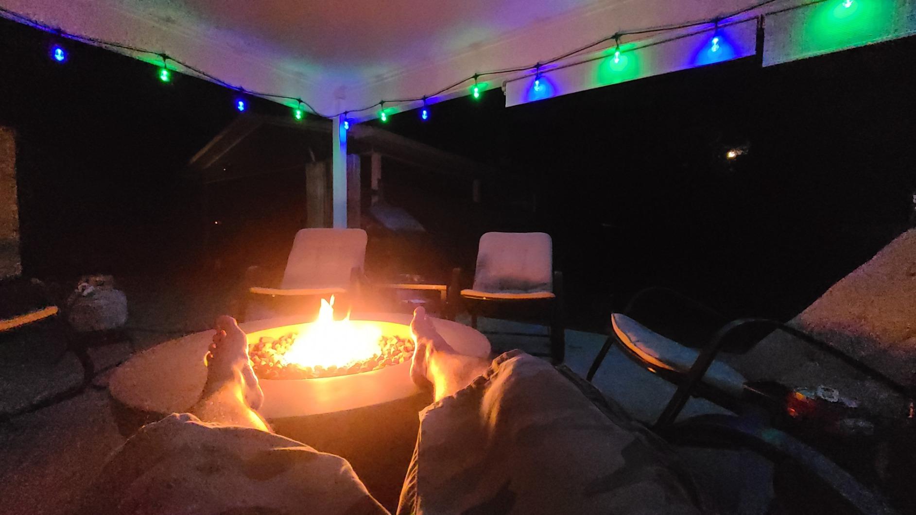 Lunar Bowl Fire Table Outdoor Fire Pit 42