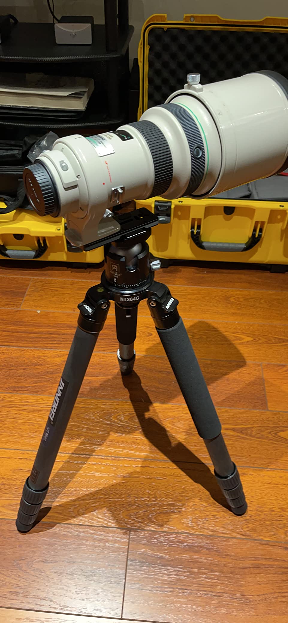 INNOREL RT80C Carbon Fiber Tripod - Professional Birdwatching, Heavy Duty Camera Stand (Max Tube 32mm, Bowl Adapter Included, 20kg Max Load) customer photo 2