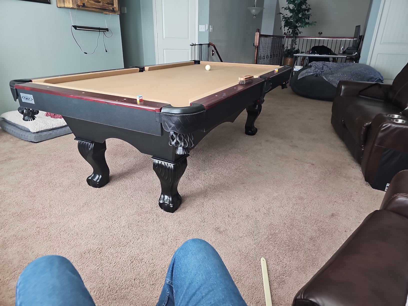 RACK Taurus 8-Foot Tournament Billiard/Pool Table - Professional Competition Game Table customer photo 1