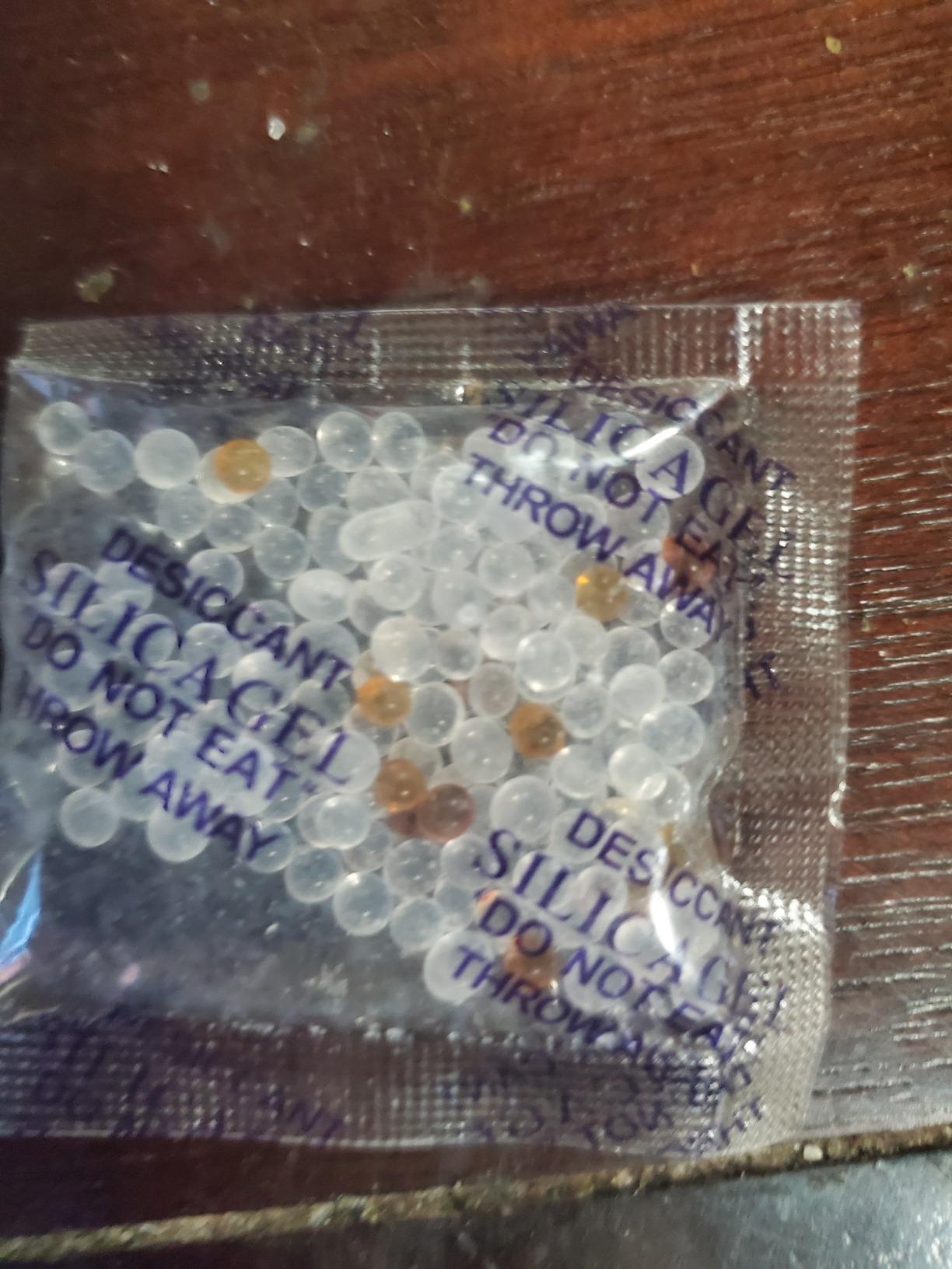 LotFancy Silica Gel Packets 50 Gram 15 Pack, Rechargeable Desiccant Packs | Color Indicating, Food Safe Moisture Absorber for Gun Safe, Electronics, Camera Lens, 3D Printer Filament, Toolbox Storage customer photo 2