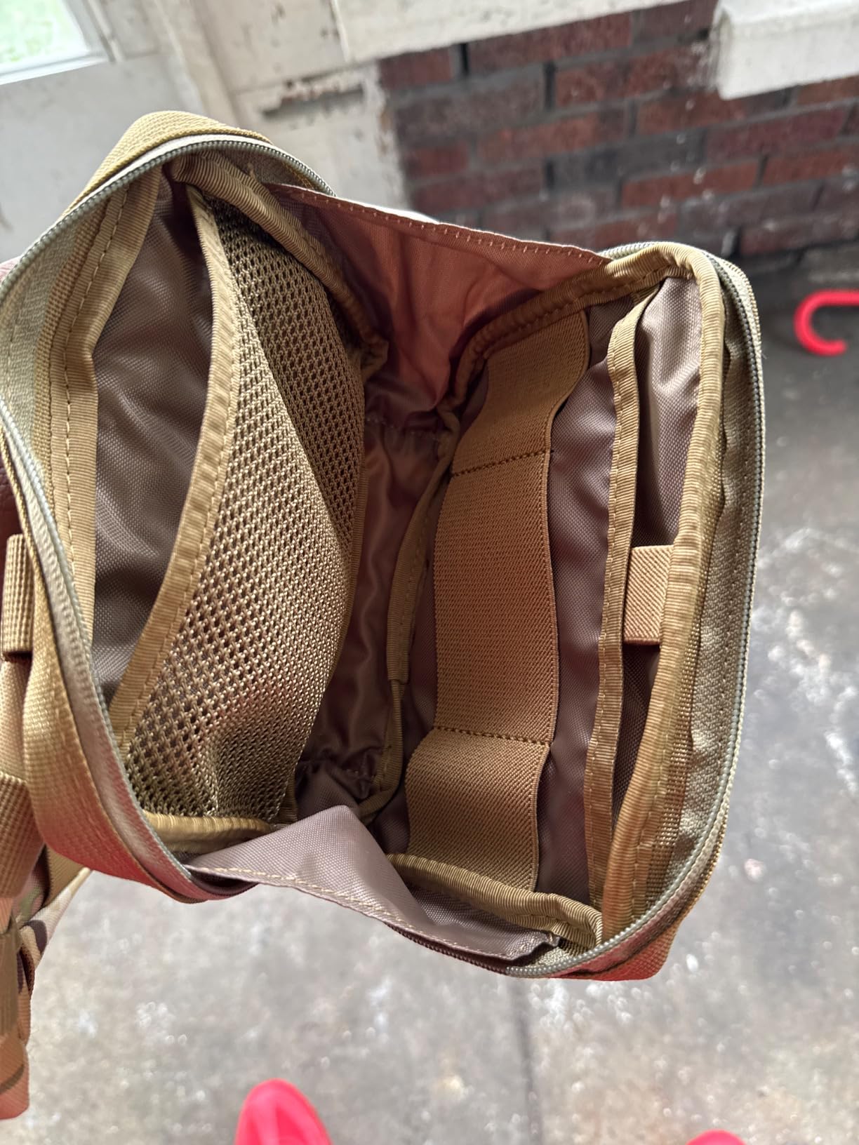 OneTigris MOLLE Pouch, Tactical Admin Pouch Belt EDC Tool Organizer Zippered Utility Waist Pack 7.5
