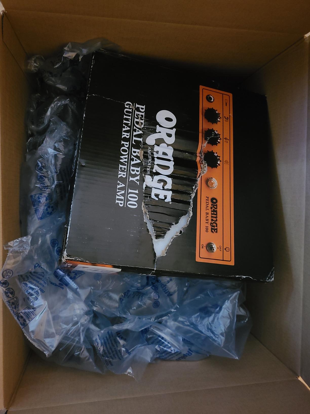 Orange Pedal Baby 100 Amplifier Head 100 Watts customer photo 2