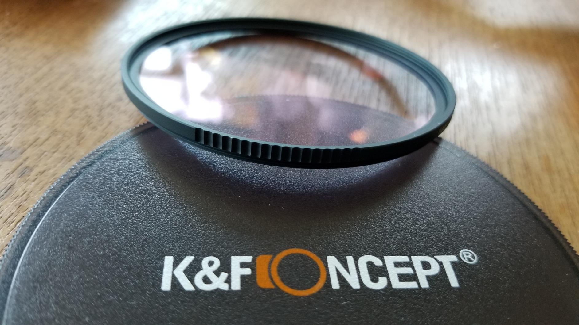 K&F CONCEPT 67mm Clear Natural Night Filter Pollution Reduction | 28 Multi-Layer Coatings Light Pollution Reduction Filter for Night City Sky Star Shots. No Color Cast Nano-X Series FE707 customer photo 1