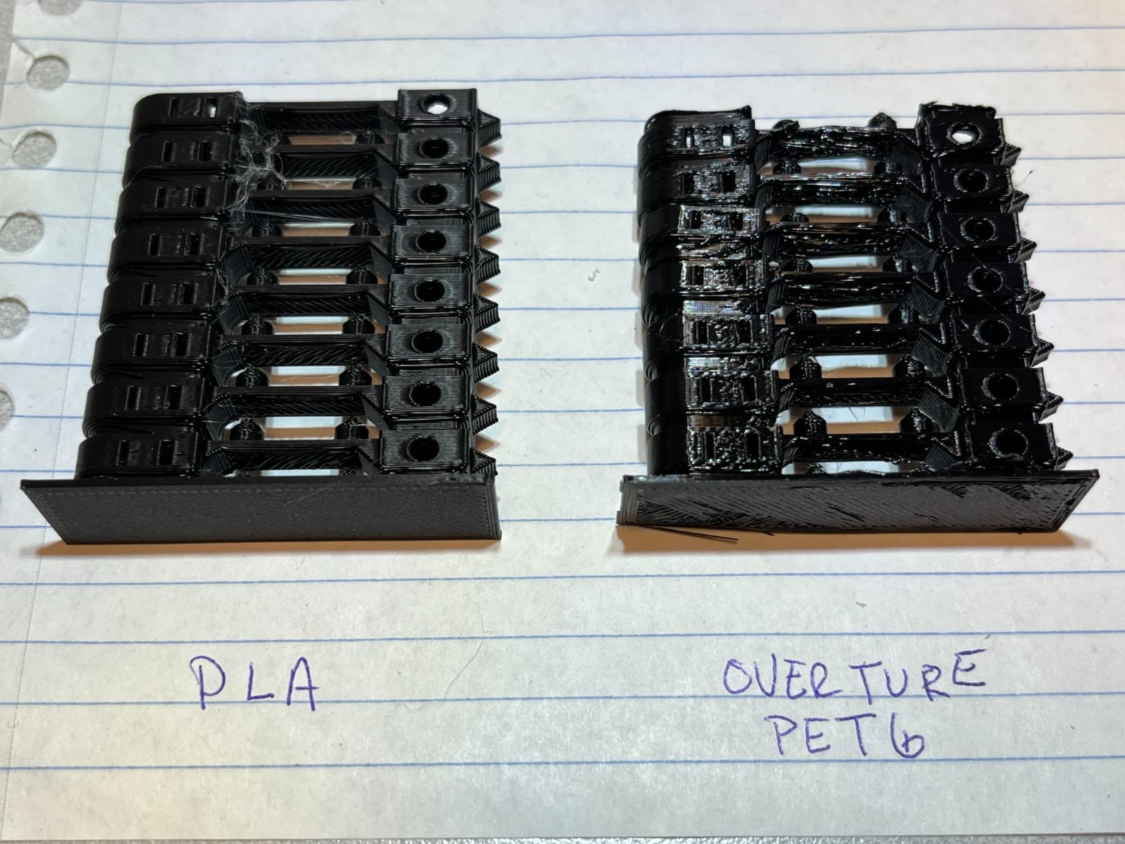OVERTURE High Speed PETG Filament 1.75mm, 1kg Black customer photo 2