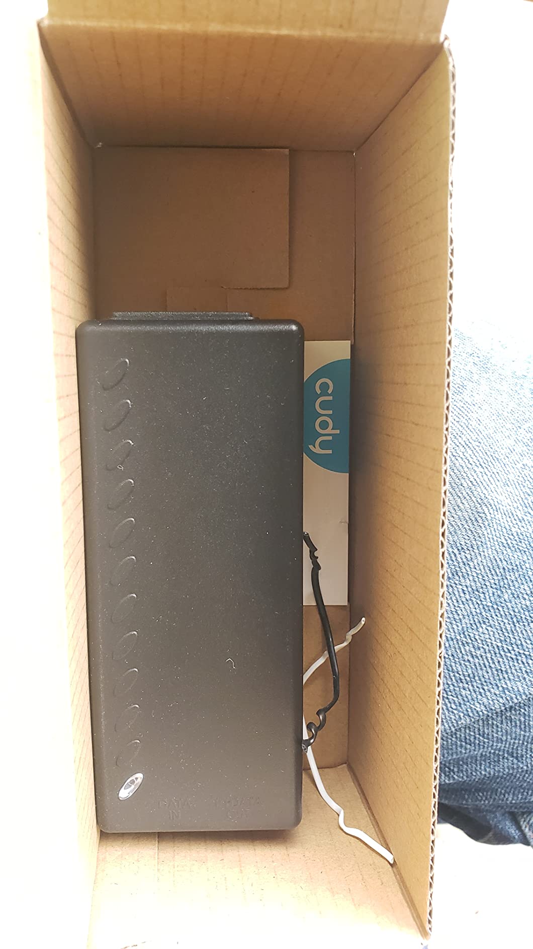 Cudy 30W Gigabit PoE+ Injector, 802.3at/af, 100m Range, POE200 customer photo 2