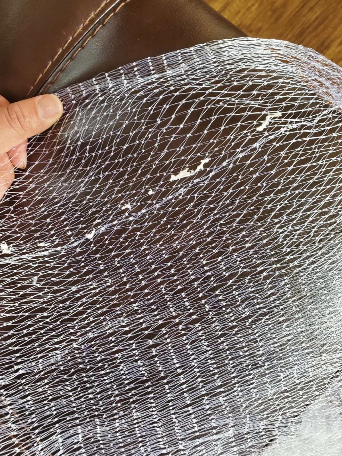 BASSDASH American Saltwater Fishing Cast Net 3/8 1/4-Inch Mesh 4ft 6ft 8ft Radius, 1-Pound Per Foot, for Bait Fish with Utility Bucket Casting customer photo 2