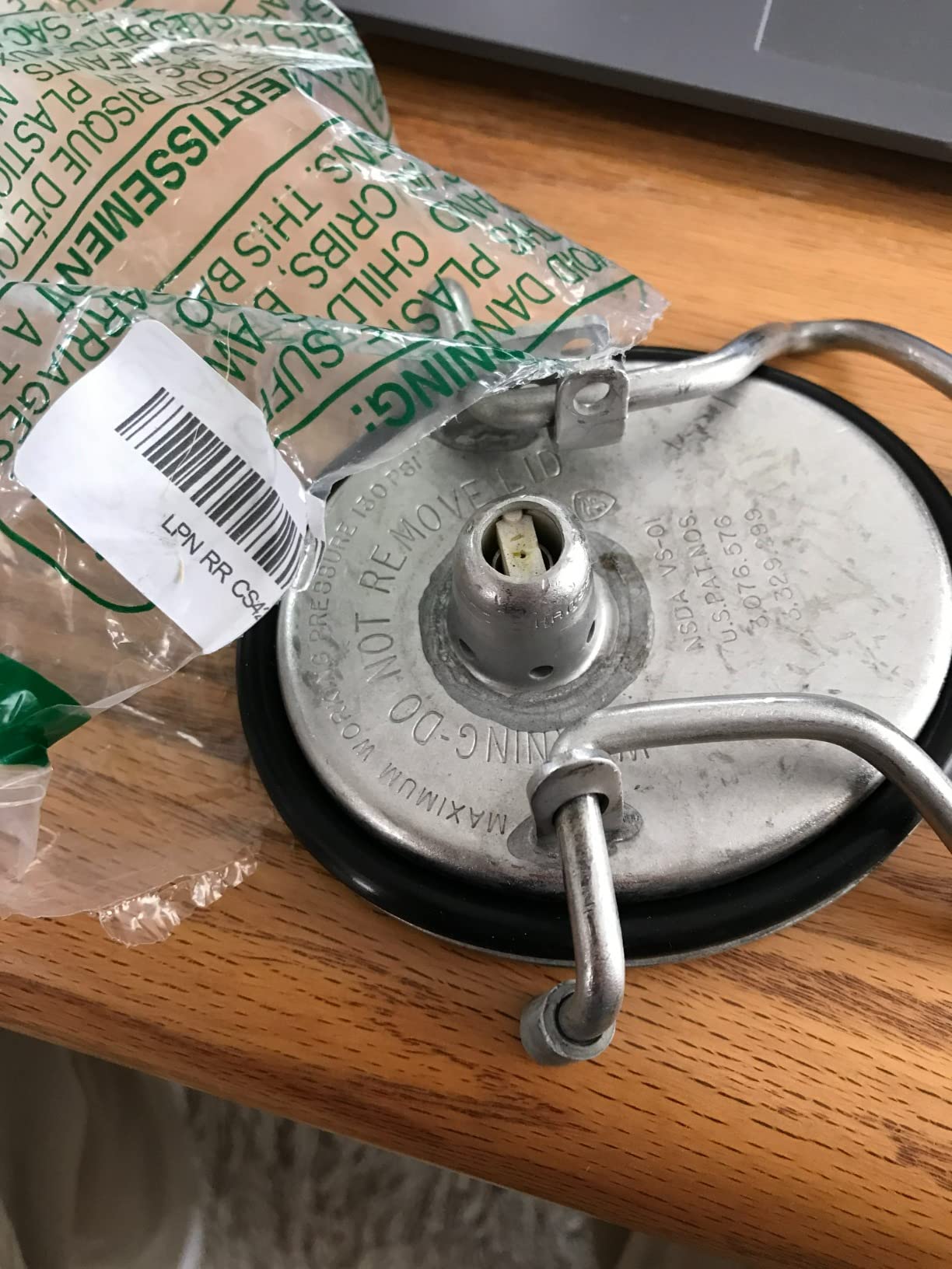 Corny Keg Lid Replacement 304 Stainless Steel for Homebrew Beer Soda Kegs | Includes Pressure Relief Valve, O-Ring, Cornelius Keg Lid for Homebrew Beer Soda, Carbonation Kegs customer photo 1