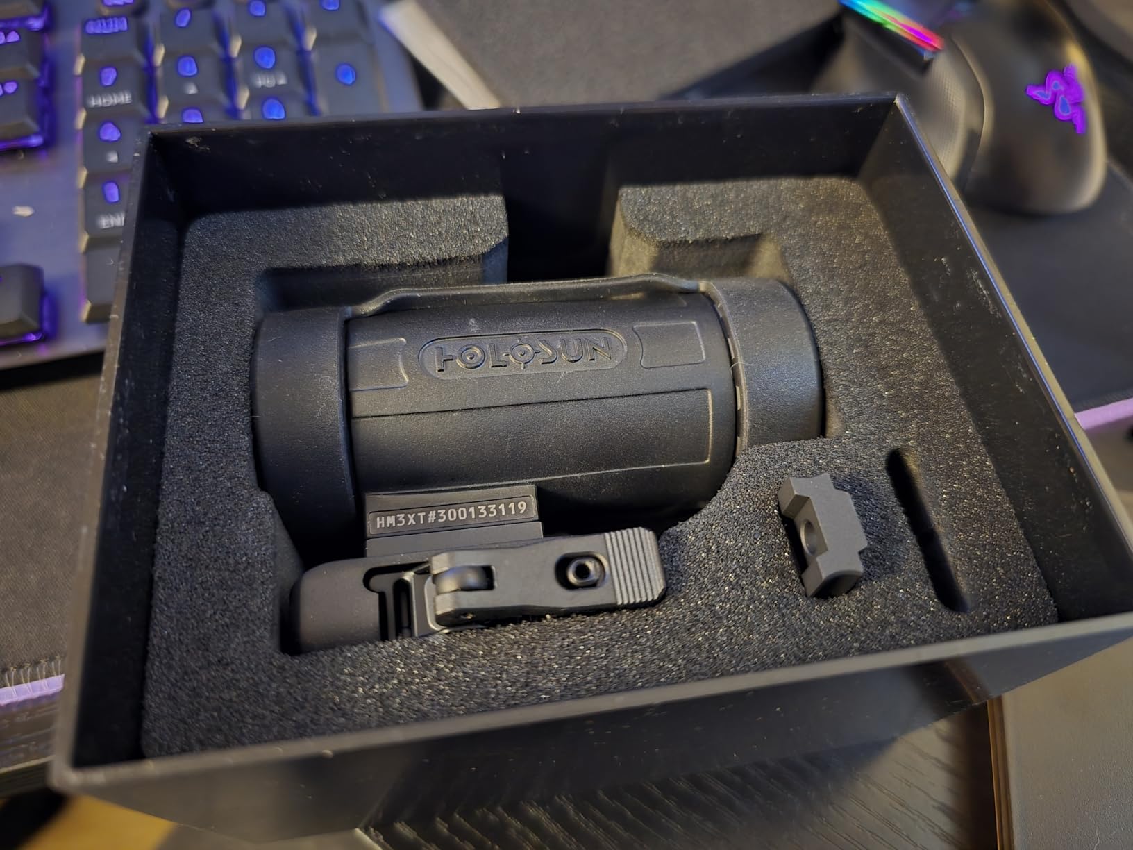 HOLOSUN Magnifier Series- 3X(HM3X) / 6X (HM6X) Flip-to-Side QD Mount customer photo 2