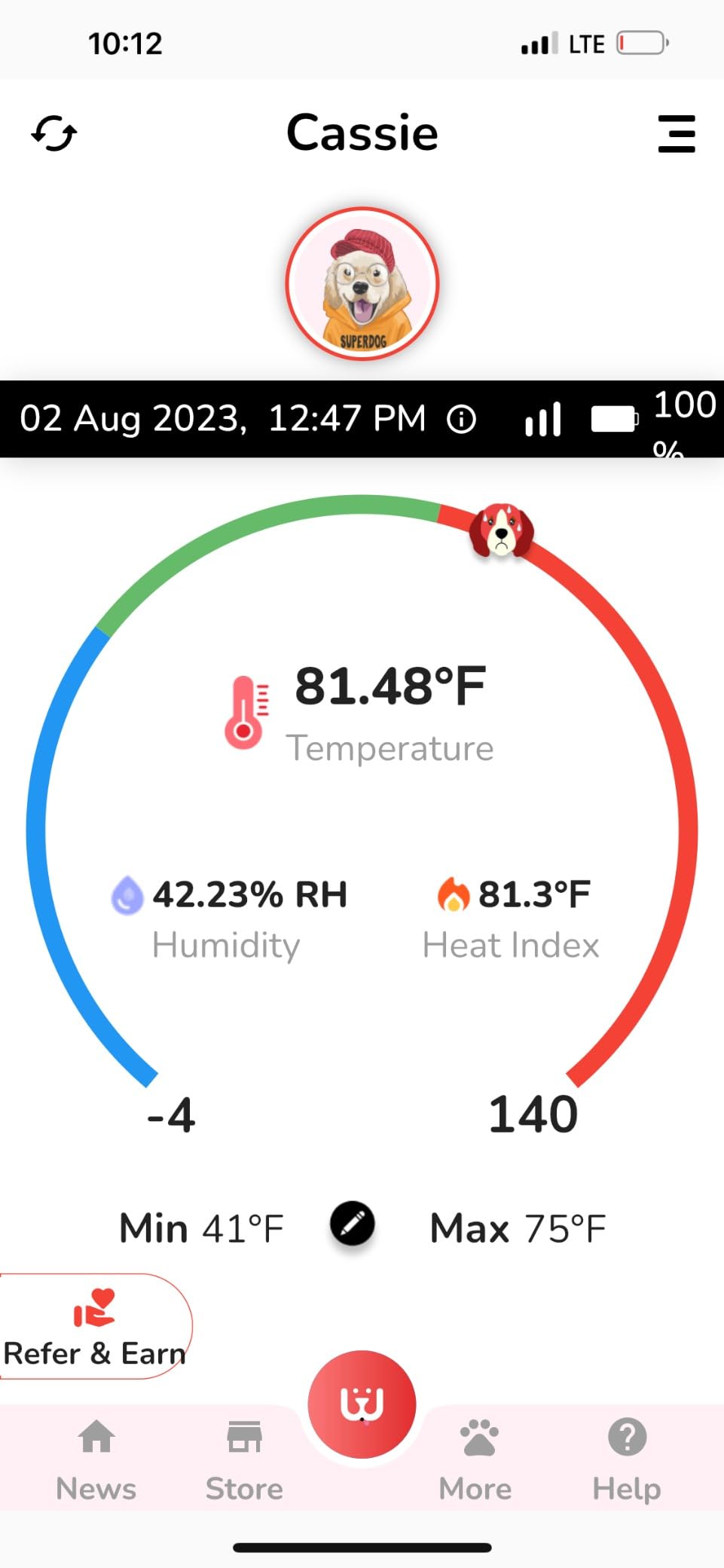Waggle RV Pet Temperature Monitor, 4G Cellular, No WiFi Required customer photo 1