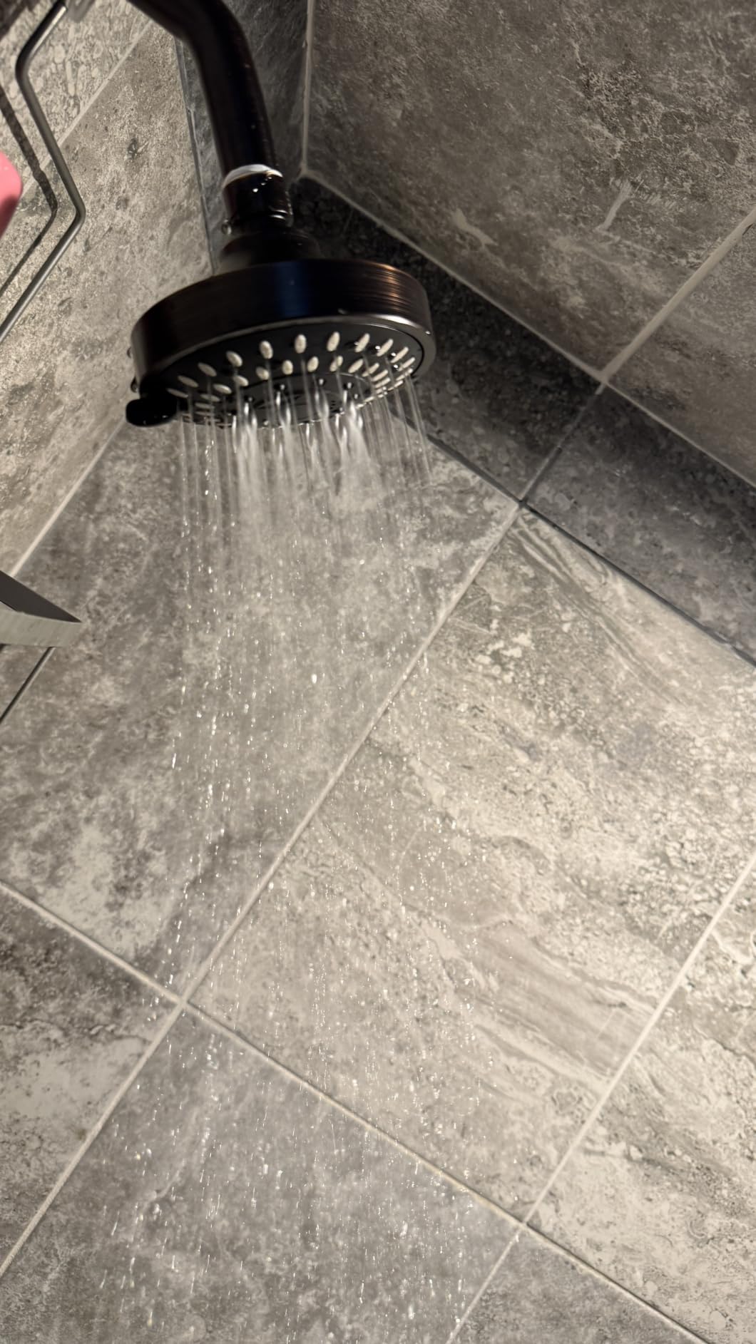 High Pressure Shower Head, HOPOPRO 5-Mode Fixed Showerhead, NBC Recommended | The Washington Post, NBC News, Today TV Show Recommended, Consumer Reports Tested High Flow Fixed Shower Head (4 Inch Chrome) customer photo 1