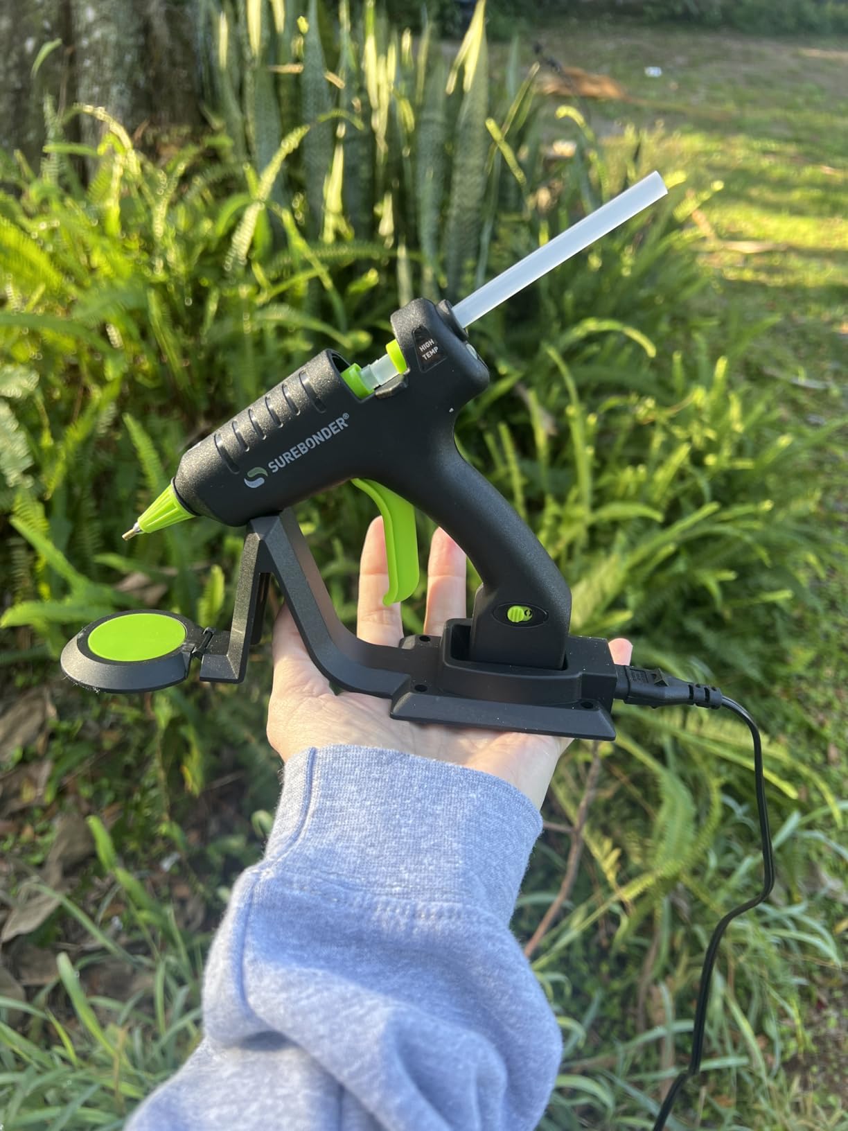 Surebonder Cordless/Corded High-Temperature Mini Hot Glue Gun with Fine Tip for Detailed Crafting and DIY Projects, 20 Watts (CL-195F) customer photo 1