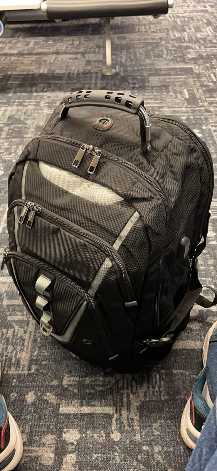 18.4 Laptop Backpack for Men, 55L-60L Extra Large Backpack for Travel Work customer photo 1