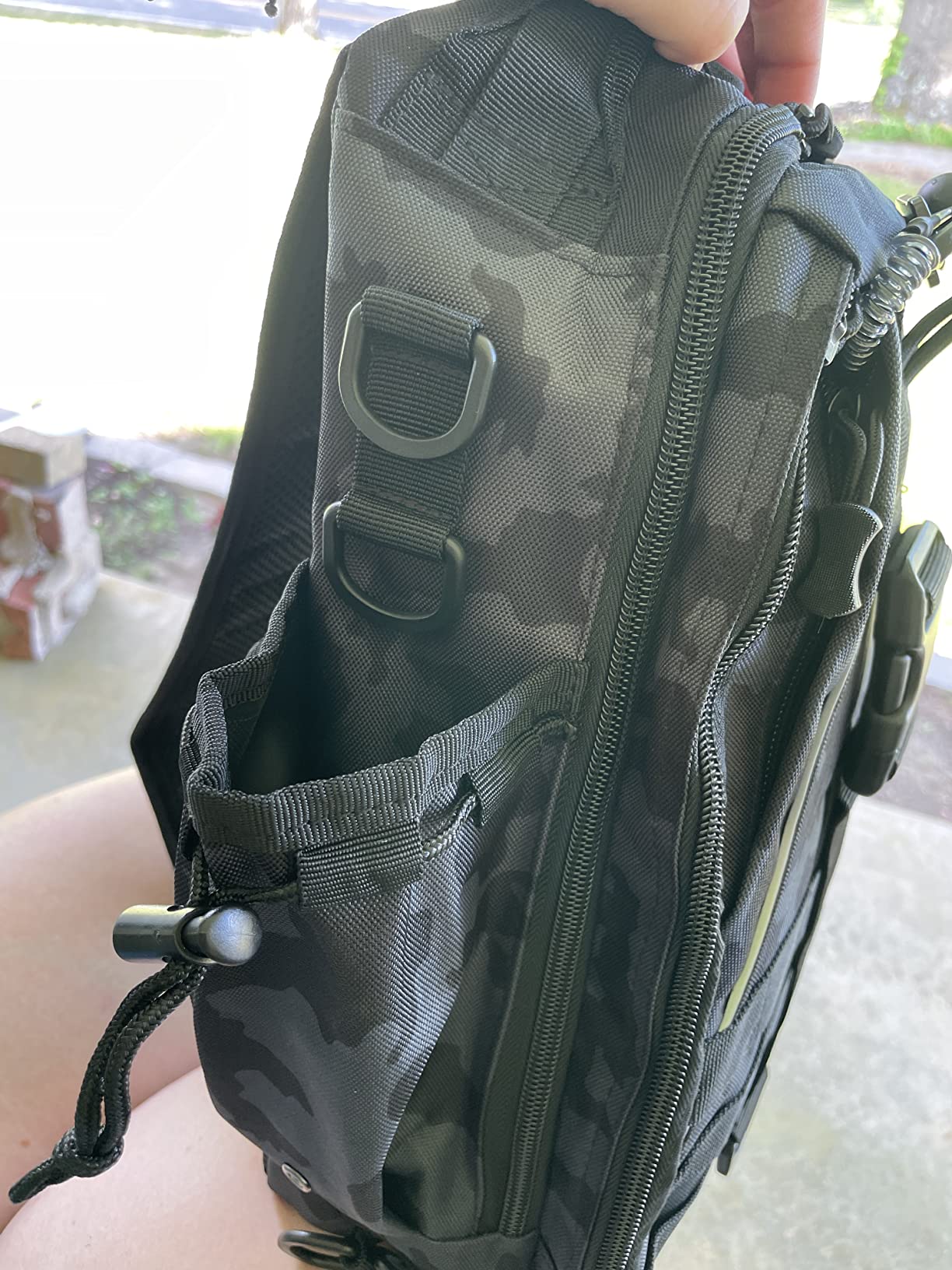 Ghosthorn Fishing Backpack with Rod Holder, Tackle Storage Bag Lightweight customer photo 2