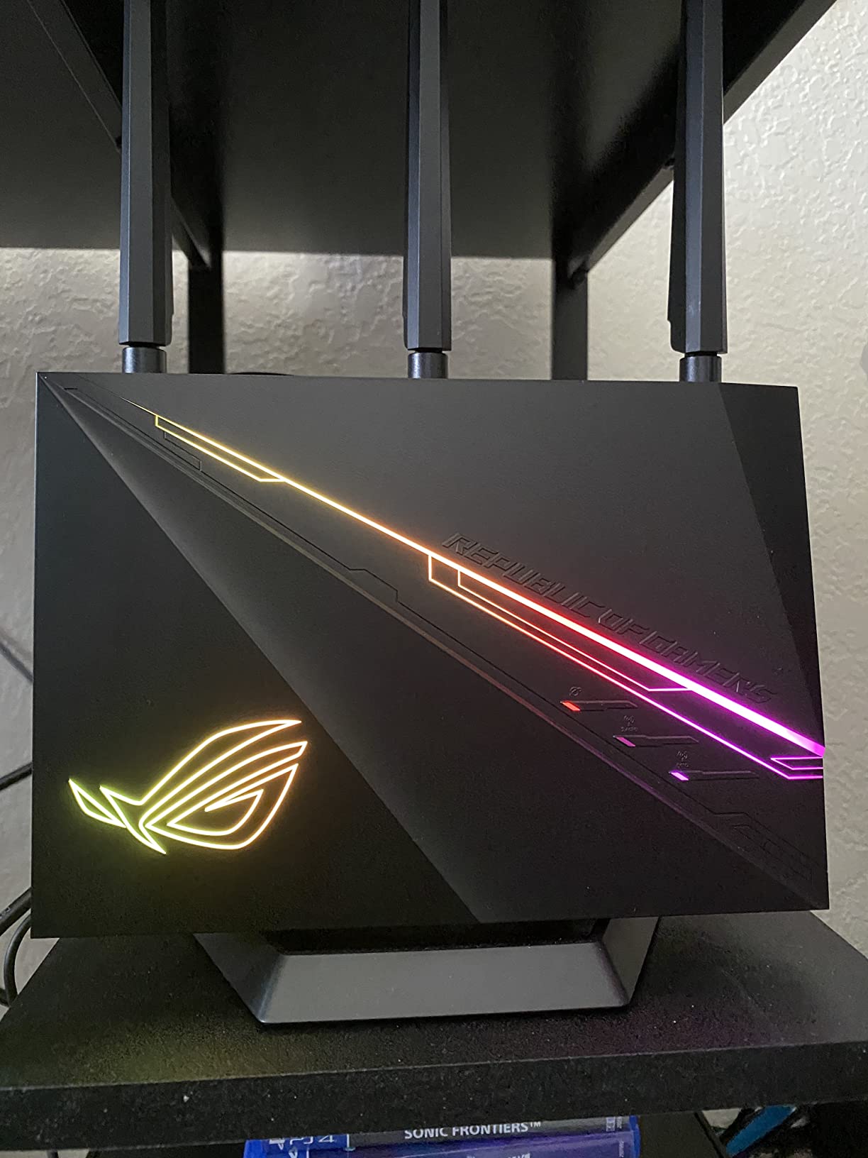 ASUS ROG Rapture WiFi Gaming Router (GT-AC2900) - Dual Band Gigabit Wireless Internet Router, NVIDIA GeForce Now, Aura RGB, Gaming & Streaming, AiMesh Compatible, Lifetime Internet Security customer photo 1