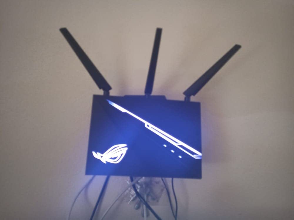 ASUS ROG Rapture WiFi Gaming Router (GT-AC2900) - Dual Band Gigabit Wireless Internet Router, NVIDIA GeForce Now, Aura RGB, Gaming & Streaming, AiMesh Compatible, Lifetime Internet Security customer photo 2