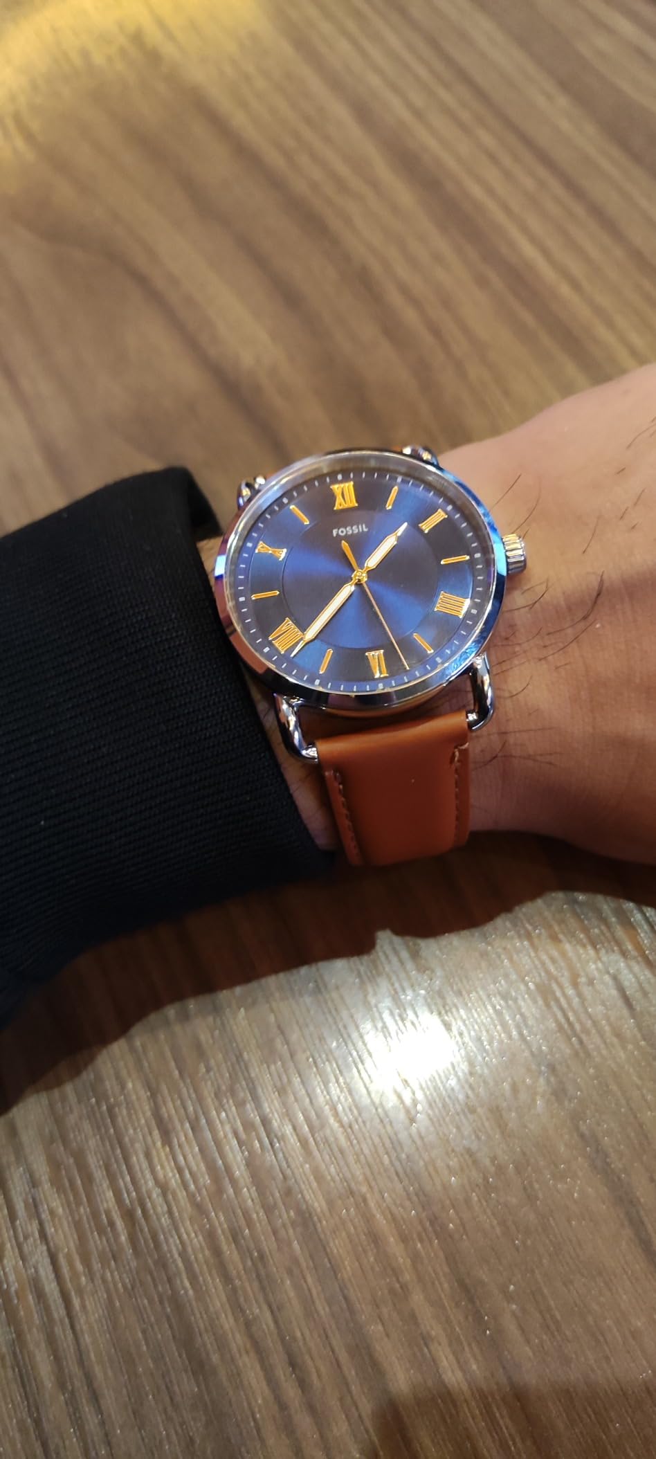 Fossil Men's Copeland Quartz Three-Hand Watch for Men customer photo 2