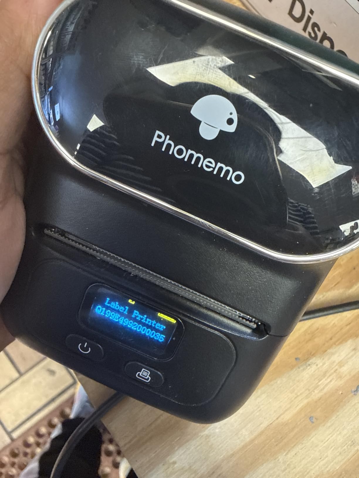Phomemo M110 Label Makers, Portable Bluetooth Thermal Printer with Display customer photo 2