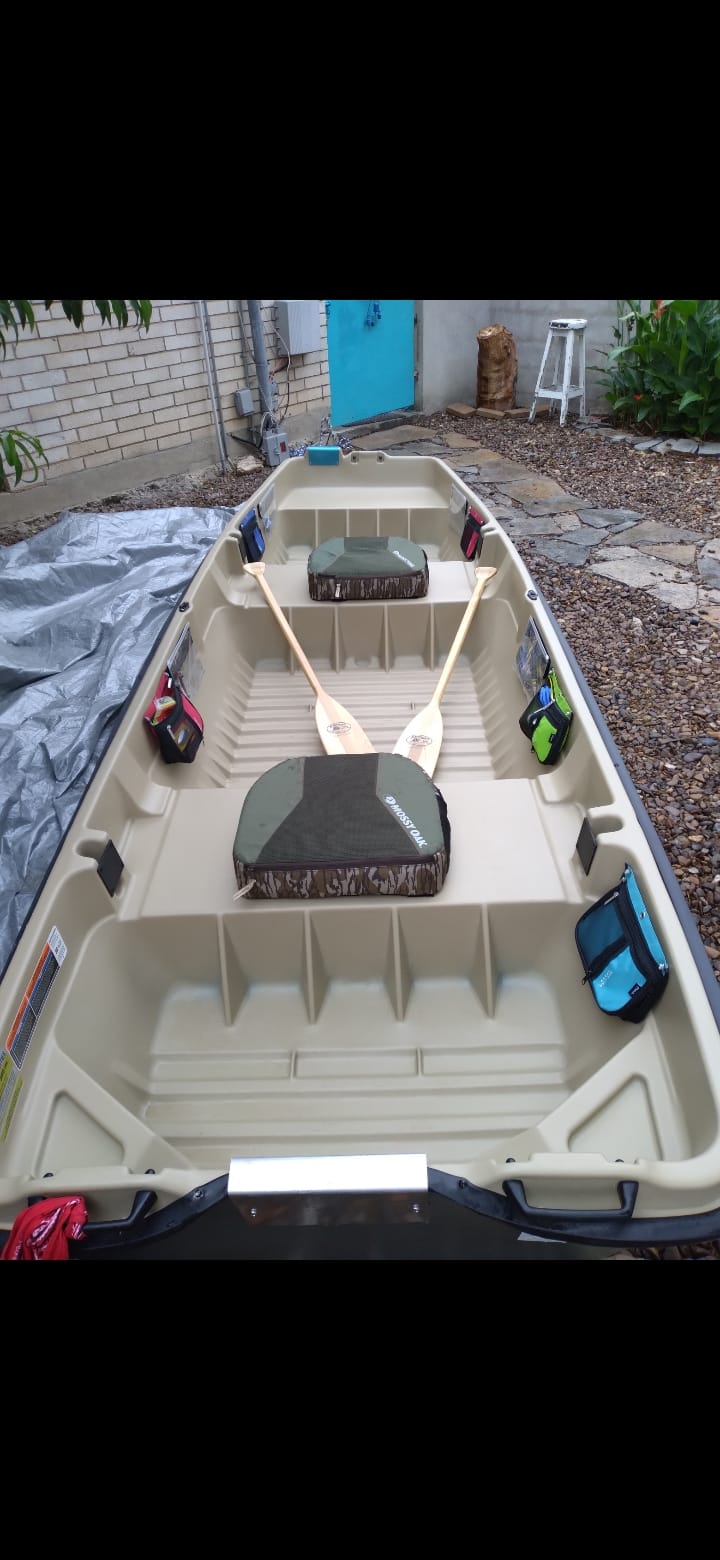 Pelican - Boat Intruder 12 - Jon Fishing Boat - 12 ft. - Great for Hunting/Fishing, Khaki/Beige customer photo 2