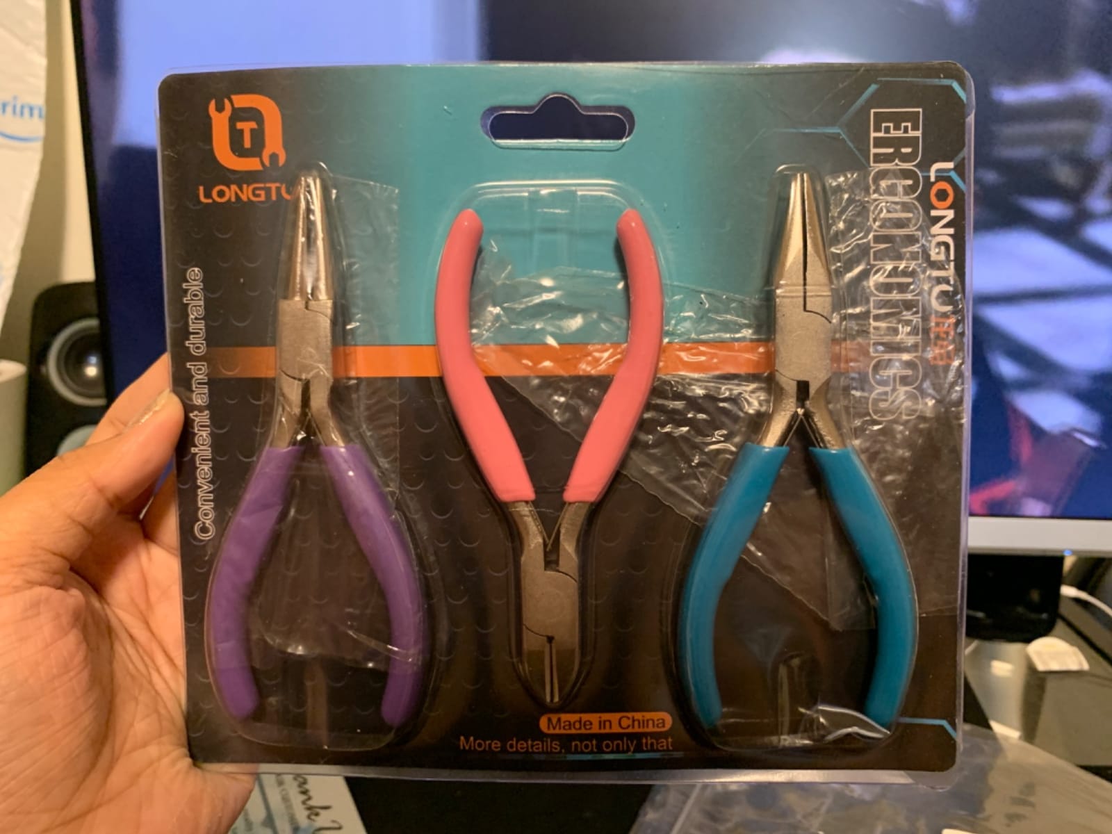 Shynek 3pcs Jewelry Making Plier Tools with Needle/Chain/Round Nose Pliers and Wire Cutter for Jewelry Repair, Wire Wrapping, Crafts, Jewelry Making Supplies customer photo 1