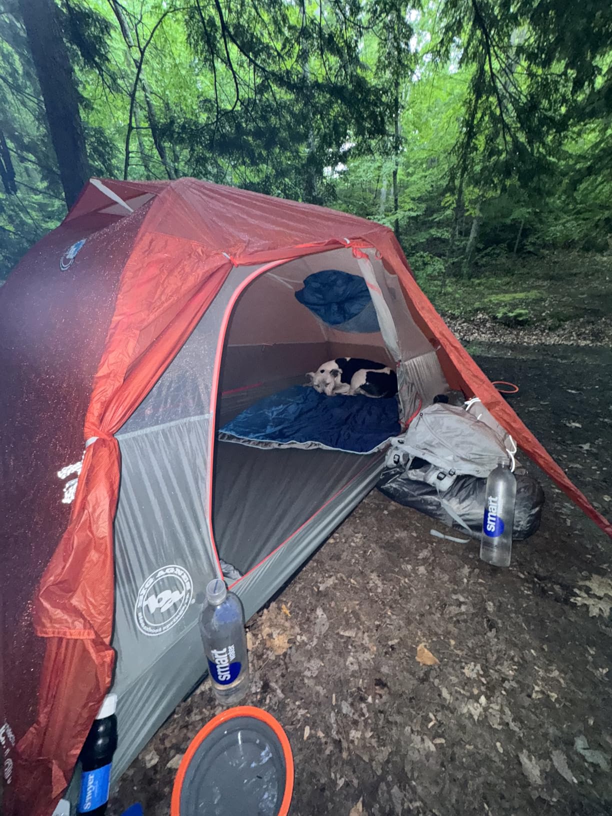 Big Agnes Copper Spur HighVolume Ultralight Backpacking and Camping Tent | Ultralight high-volume design with awning vestibules, TipLok setup, and spacious storage for camping customer photo 1