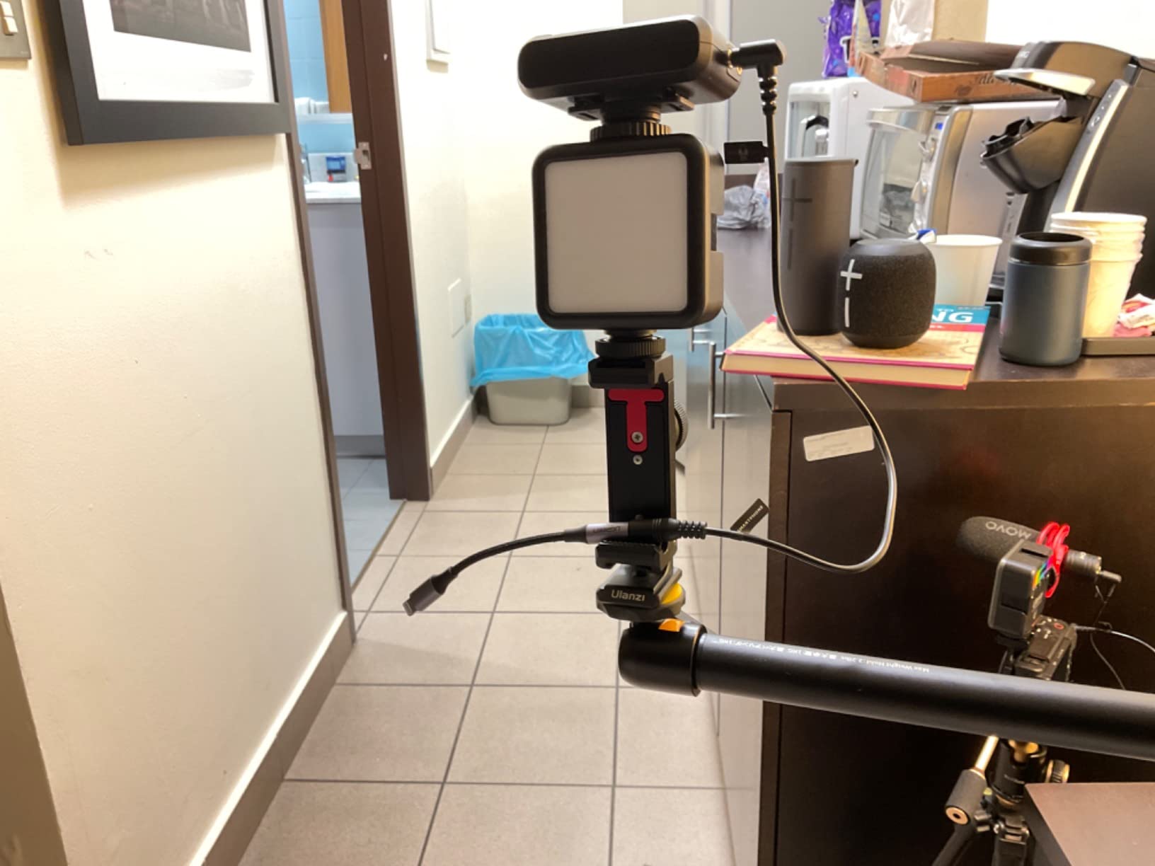 Movo WMX-1-DUO 2.4GHz Dual Wireless Lavalier Microphone System, Compatible with DSLR Cameras, Camcorders, iPhone, Android Smartphones, and Tablets, 200ft Audio Range, Great for Teaching Tutorials customer photo 1