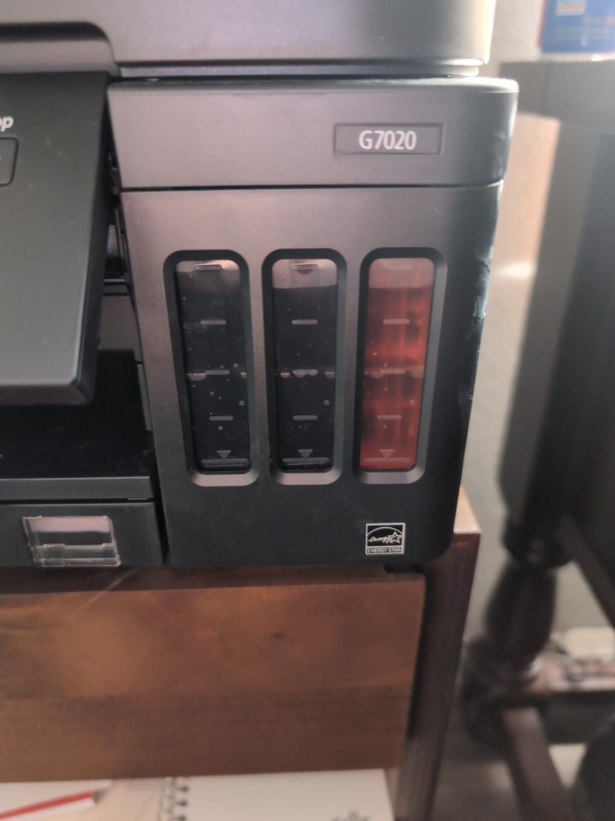 Canon G7020 All-in-One Printer Home Office | Wireless Supertank (Megatank) Printer | Copier | Scan, | Fax and ADF with Mobile Printing, Black, Works with Alexa customer photo 2