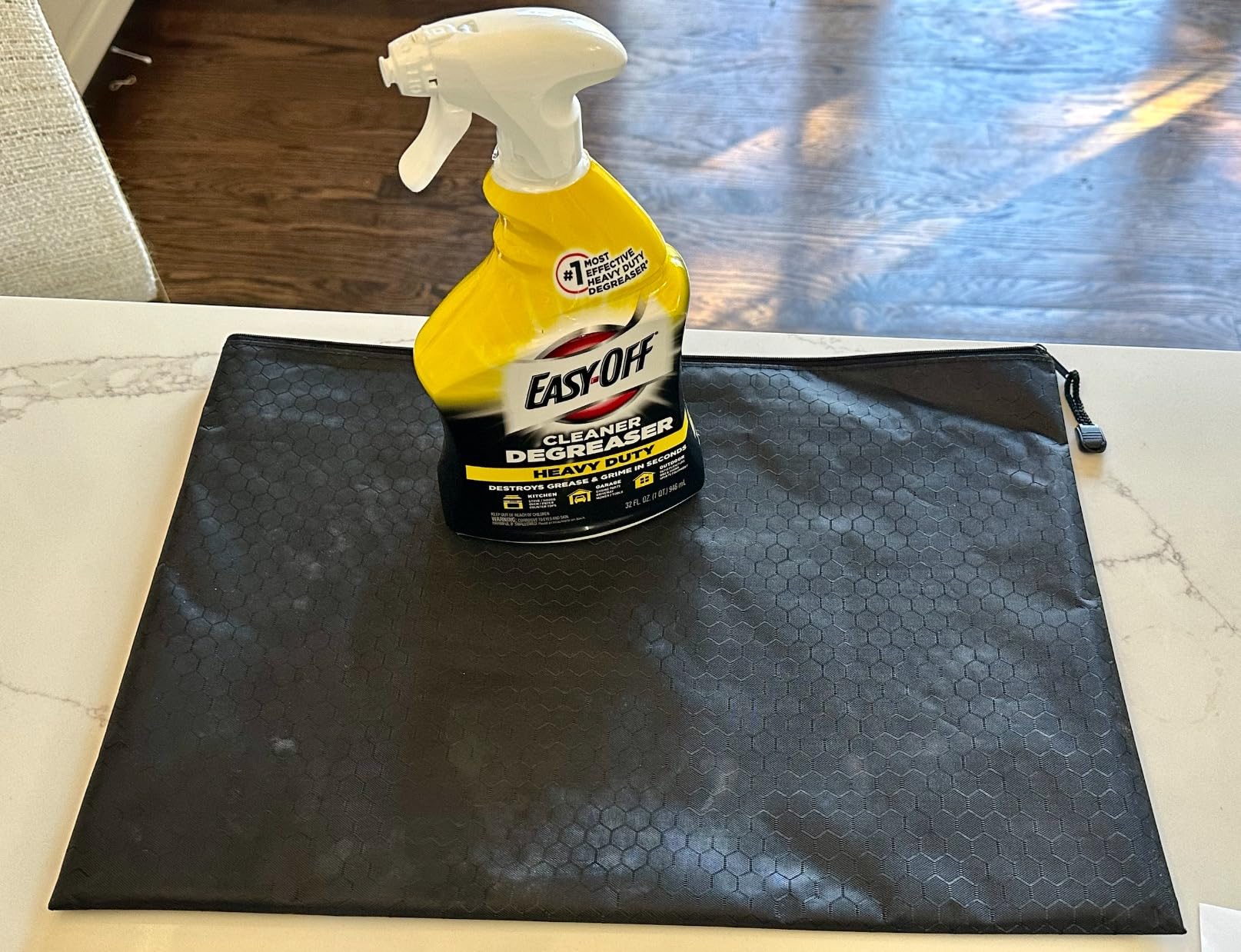 Raiseek Gun Cleaning Mat, Anti-Slip Rubberized Pistol Mat, Magnetic Maintenance Mat with Organizer Parts Tray, Protective Workbench Mat for Gun Cleaning customer photo 1