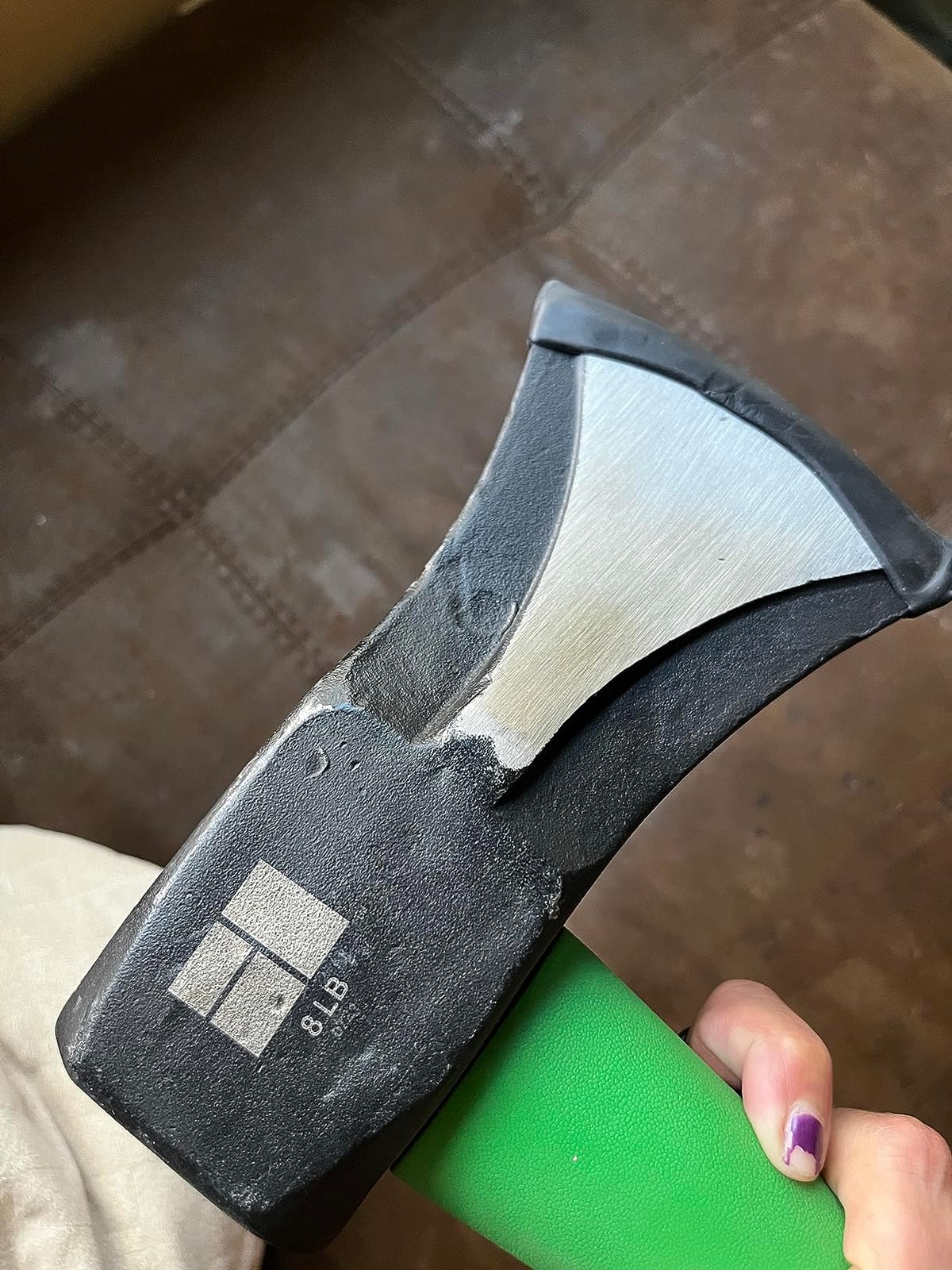 Hooyman Splitting and Chopping Axes, and Splitting Maul with Heavy Duty Construction, V Grind Blade, Ergonomic No-Slip H-Grip Handle, and Sheath for Gardening, Hunting, Camping, Firewood, and Outdoors customer photo 2