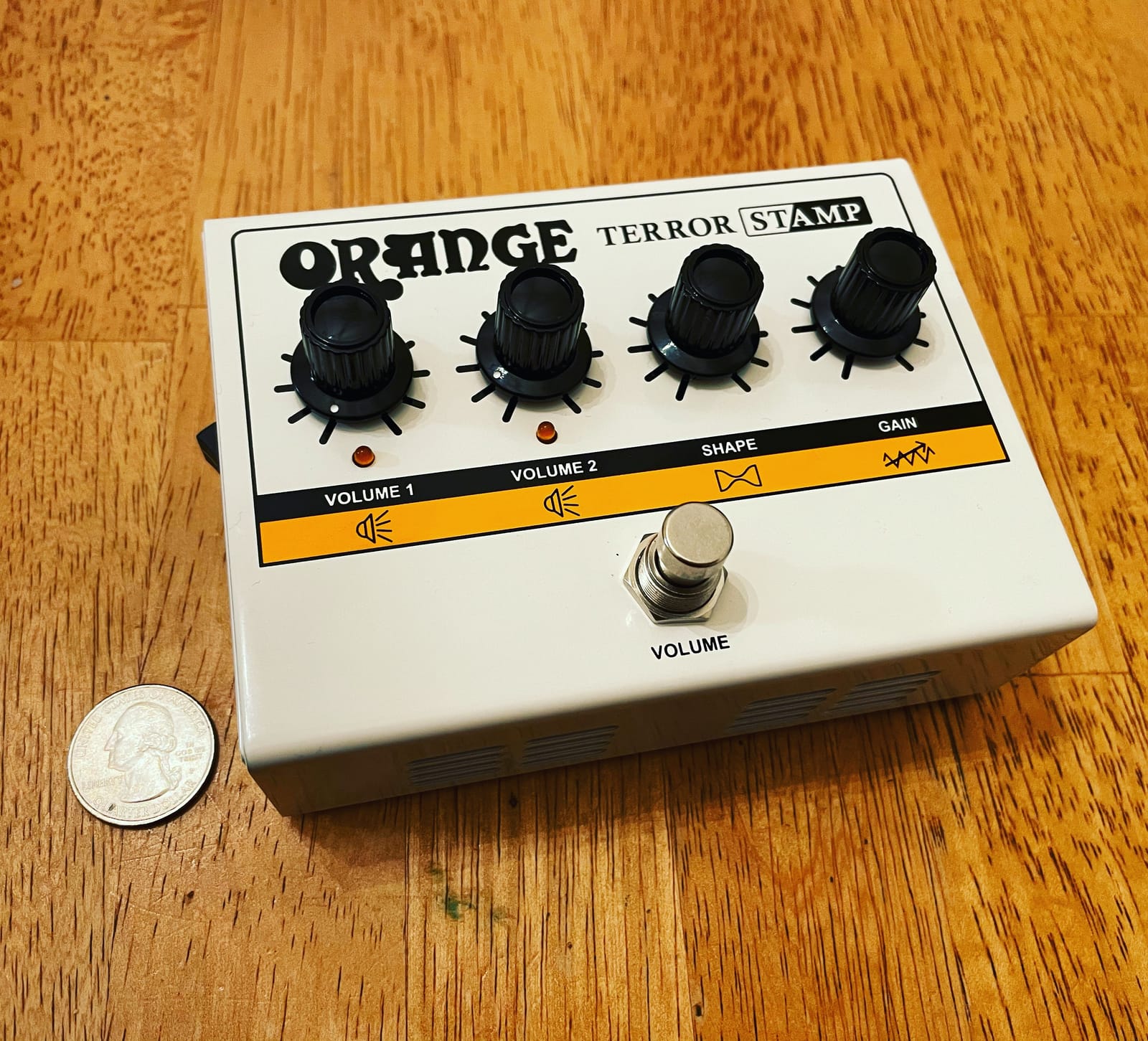 Orange Terror Stamp 20W Valve Hybrid Pedal Guitar Amplifier customer photo 2
