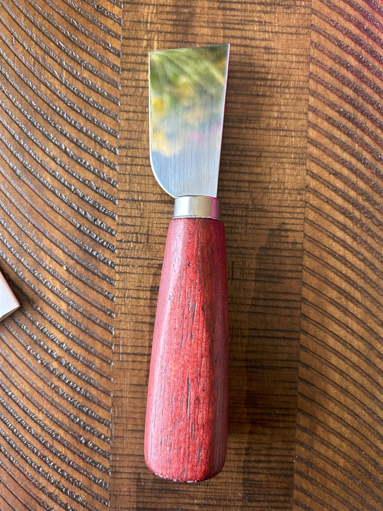QMNNMA Leather Knife, Natural Color Leather Skiving Knife customer photo 2