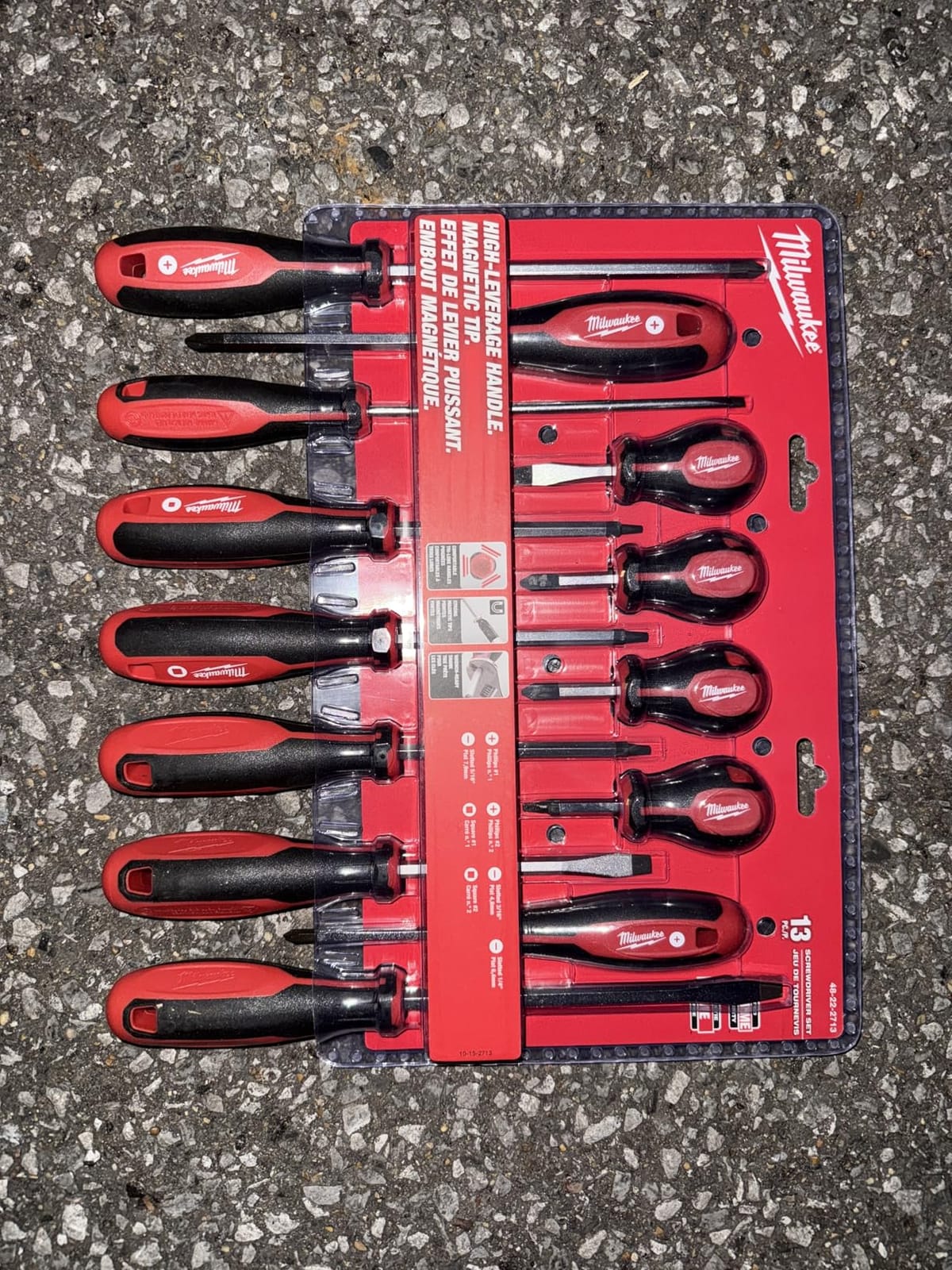 Milwaukee Set of 12 Tri-Lobe Screwdrivers 4932472003, Red customer photo 2