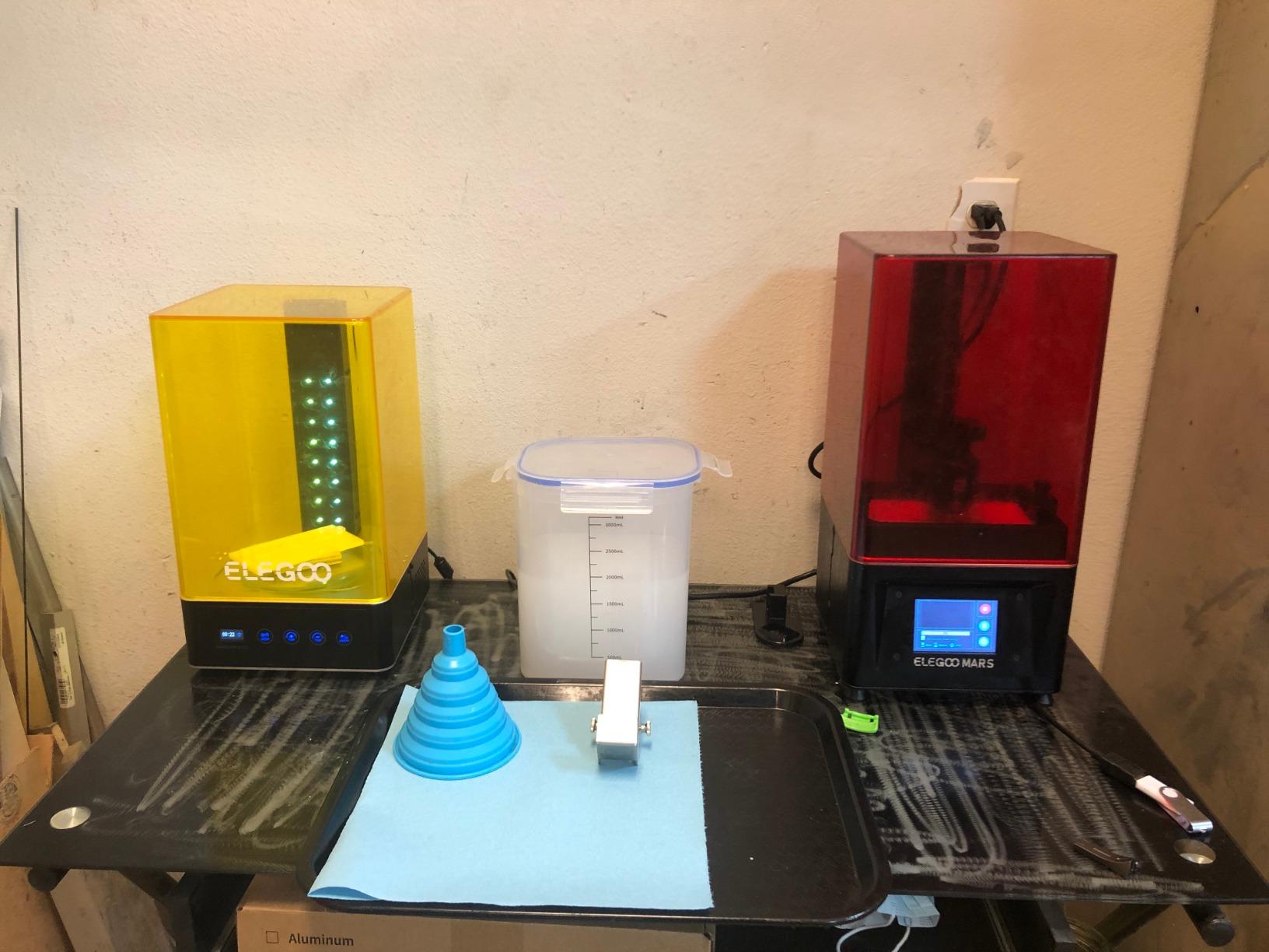 ELEGOO Mercury Plus 2.0 Wash and Cure Station customer photo 1