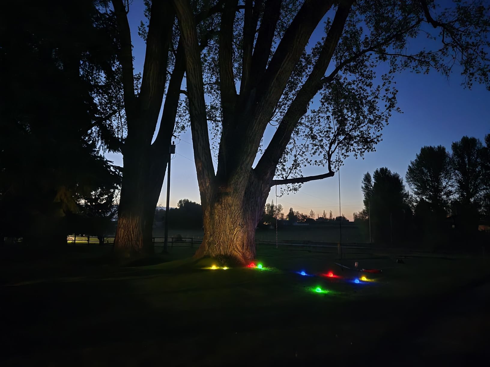 GoSports LED Bocce Ball Game Set - Includes 8 Light Up Bocce Balls, Pallino, Case and Measuring Rope - Choose 85 mm or 100 mm customer photo 2