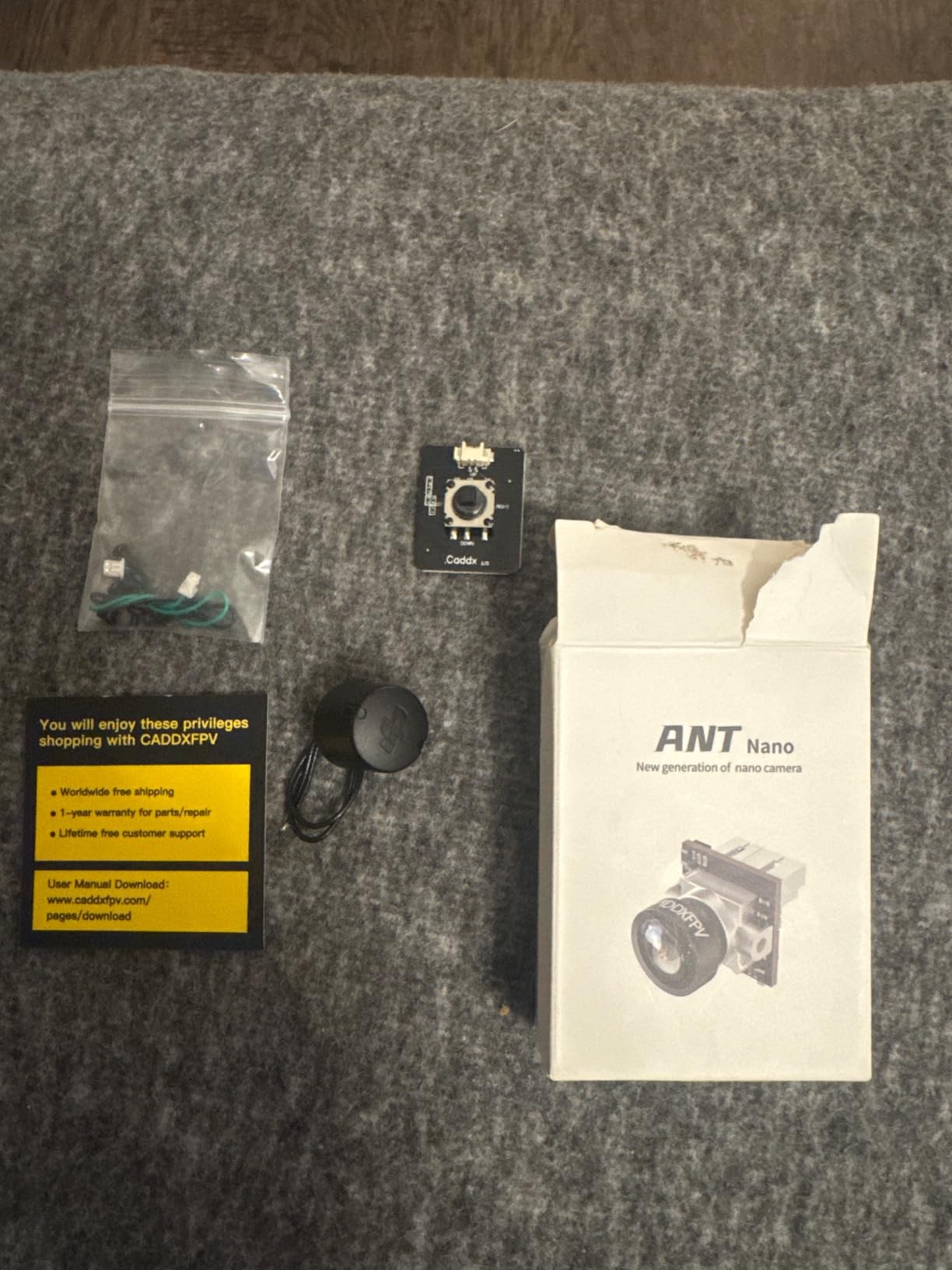 SoloGood Caddx Ant FPV Camera 1200TVL Global WDR OSD 1.8mm Ultra Light Nano FPV Camera 16:9 NTSC PAL for RC FPV Cinewhoop Tinywhoop Drone customer photo 1