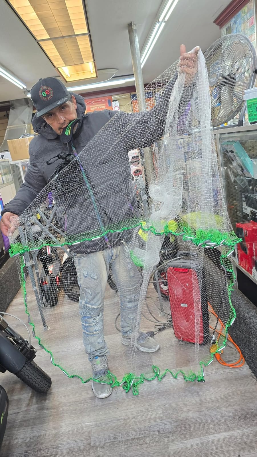 Best Fisher's® Core™ - American Pro Cast Net - 2026 Rebranded - SuperSink™ 4ft/6ft/8ft/10ft/12ft - 3/8