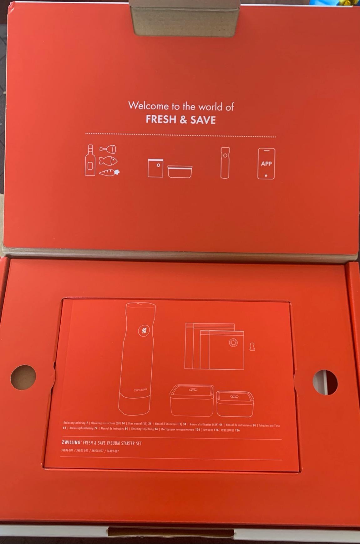 Zwilling Fresh & Save 3-Pc Glass Food Storage Container Set | Airtight Glass Containers Keep Food Fresh Up to 5X Longer with the Fresh & Save Vacuum Pump (Pump Not Included) customer photo 2