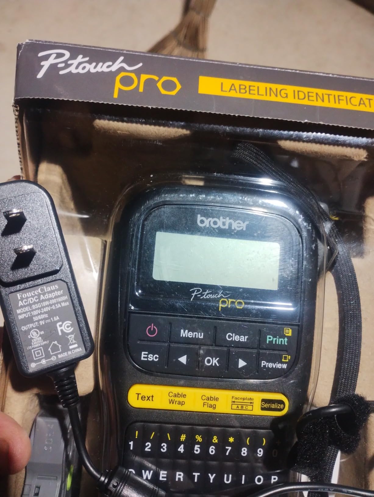 Brother Genuine P-touch PTH111 P-Touch Pro Label Maker customer photo 1